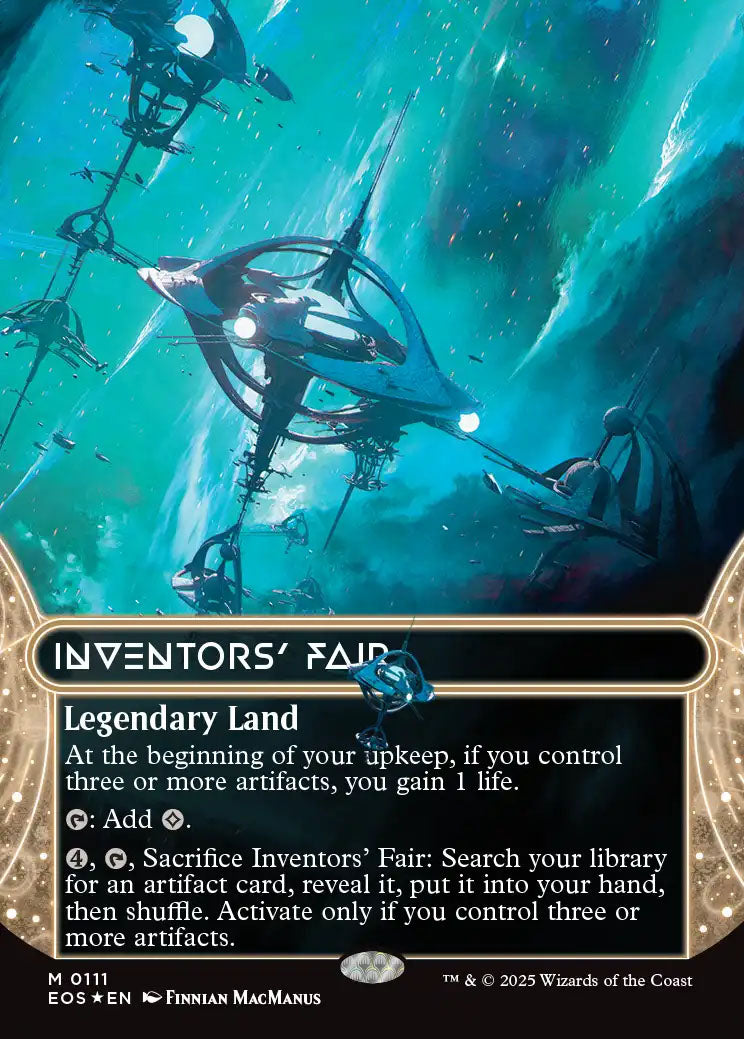 [Foil] EOS 111 Inventors' Fair (0111 - Borderless Galaxy Foil) M
