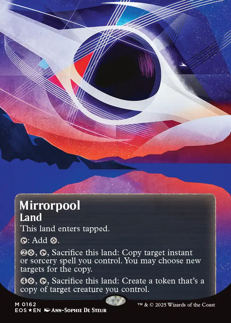 [Foil] EOS 162 Mirrorpool (0162 - Borderless Poster Galaxy Foil) M