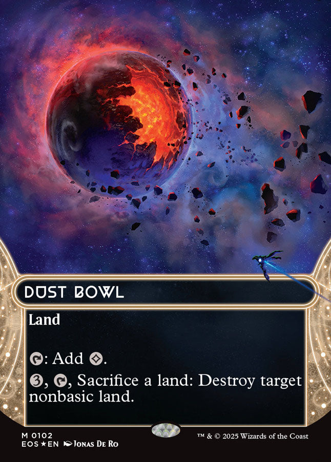 [Foil] EOS 102 Dust Bowl (0102 - Borderless Galaxy Foil) M