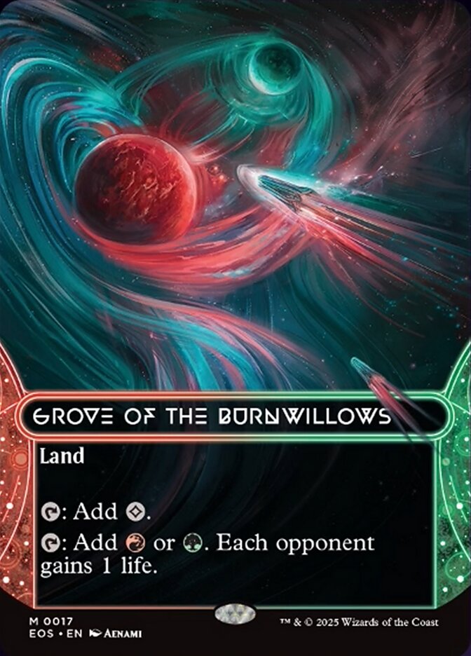 [Foil] EOS 017 Grove of the Burnwillows (0017 - Borderless) M