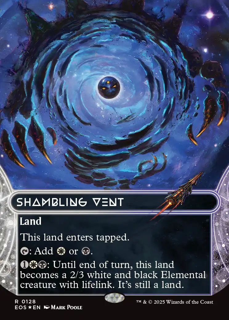 [Foil] EOS 128 Shambling Vent (0128 - Borderless Galaxy Foil) R
