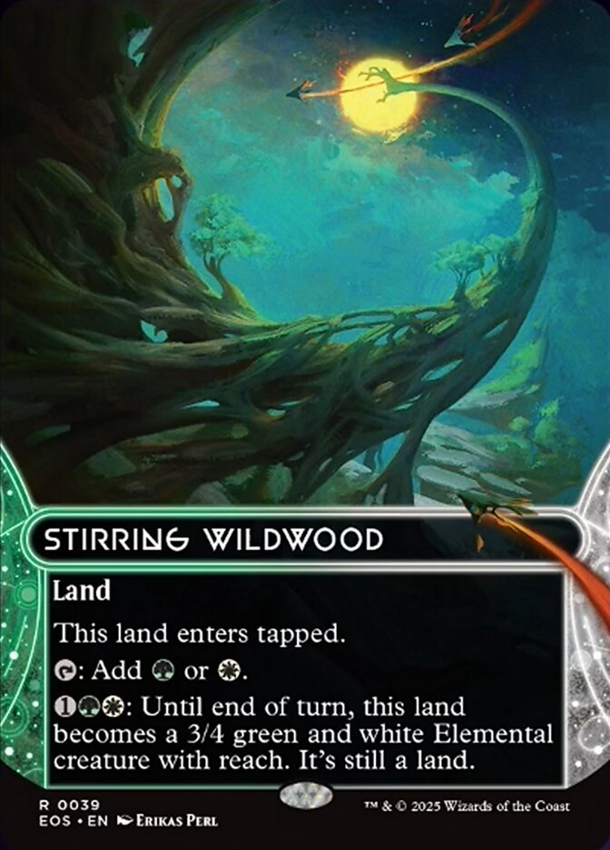 [Foil] EOS 039 Stirring Wildwood (0039 - Borderless) R
