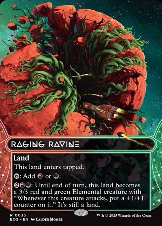 [Foil] EOS 035 Raging Ravine (0035 - Borderless) R
