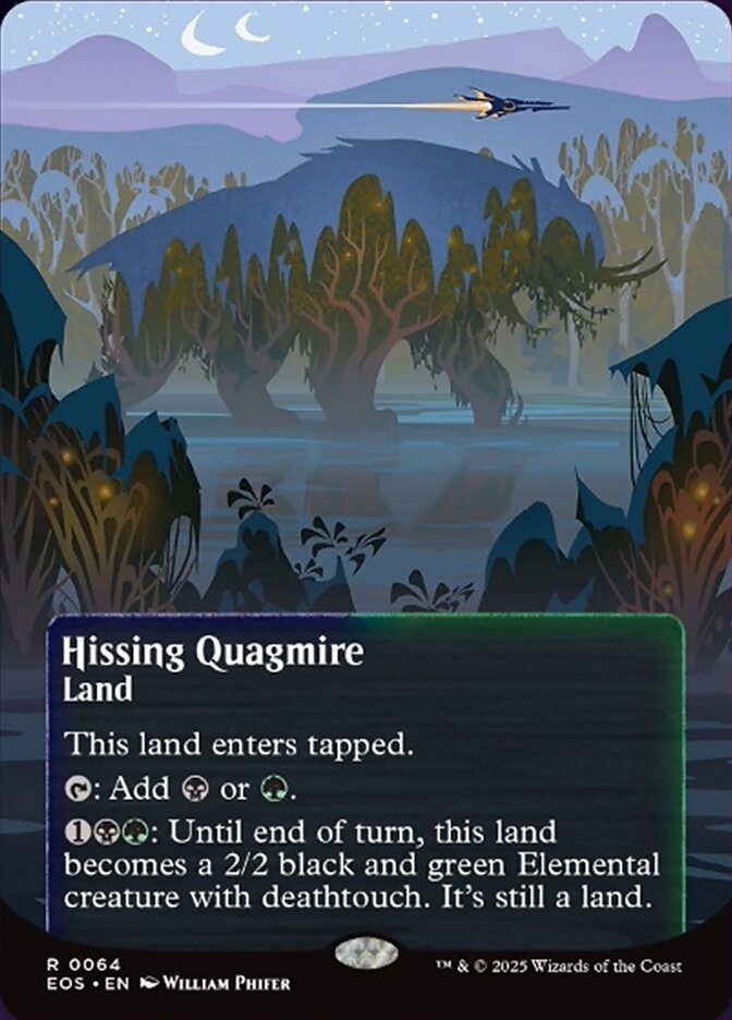 [Foil] EOS 064 Hissing Quagmire (0064 - Borderless Poster) R