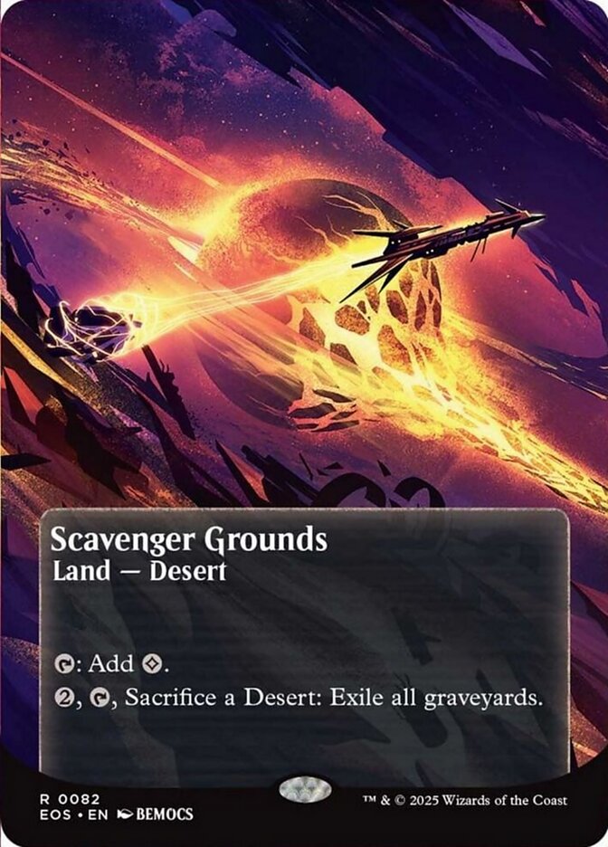 [Foil] EOS 082 Scavenger Grounds (0082 - Borderless Poster) R