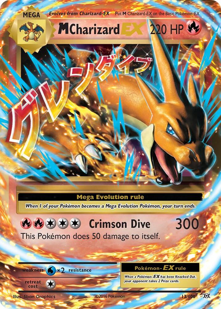 EVO 13/108 M Charizard EX SR