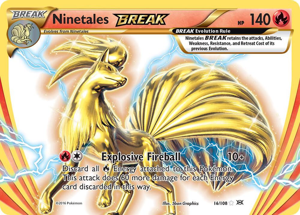 EVO 16/108 Ninetales BREAK