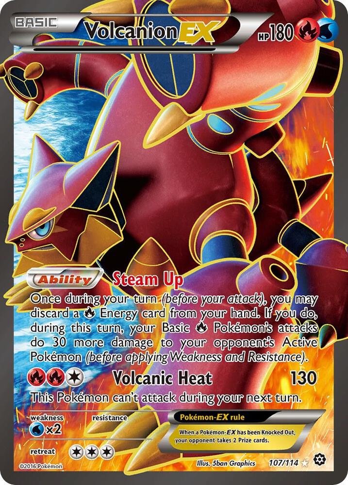 STS 107/114 Volcanion EX SR