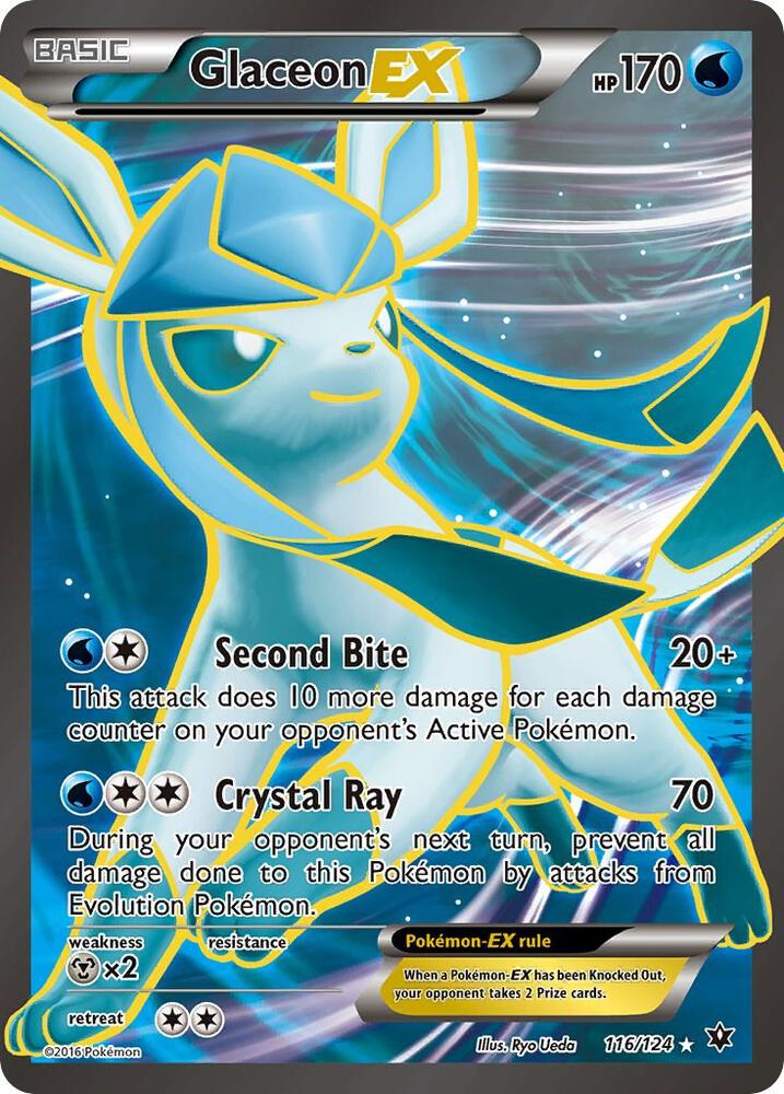 FCO 116/124 Glaceon EX SR