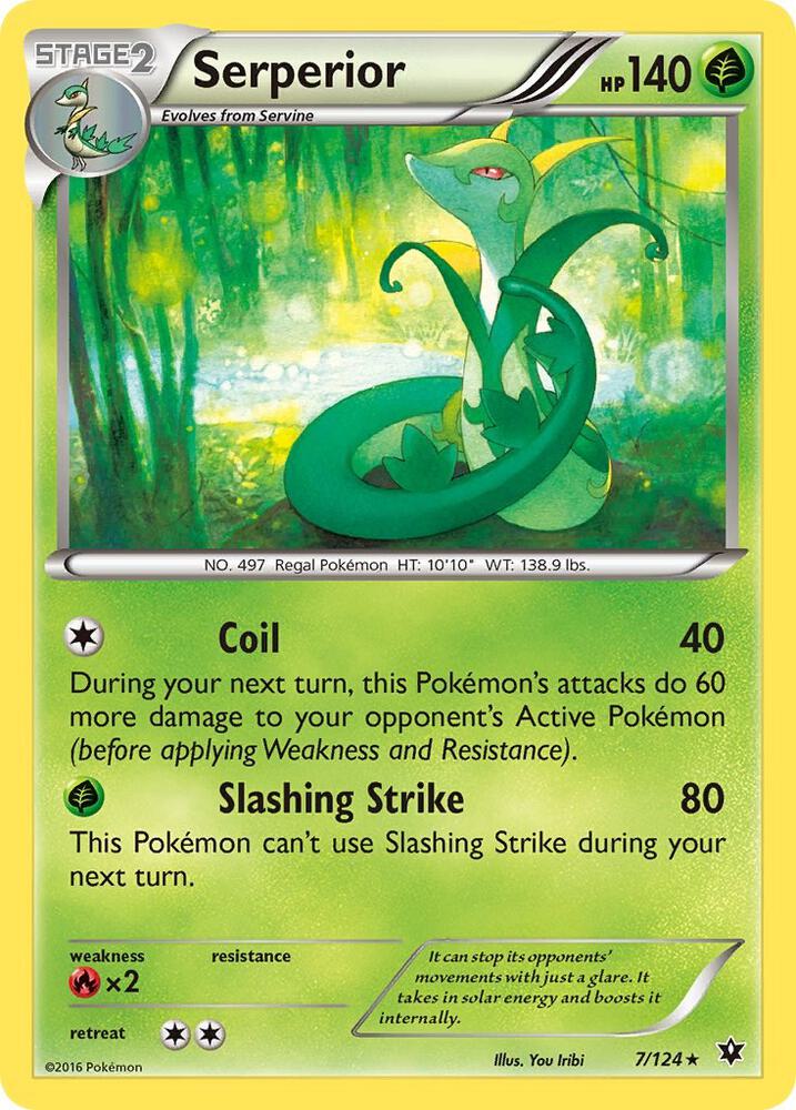 [Reverse Holo] FCO 7/124 Serperior R