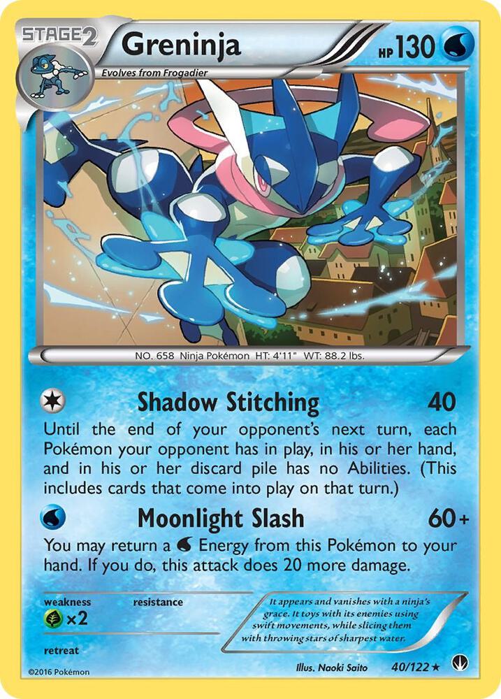 BKP 40/122 Greninja R