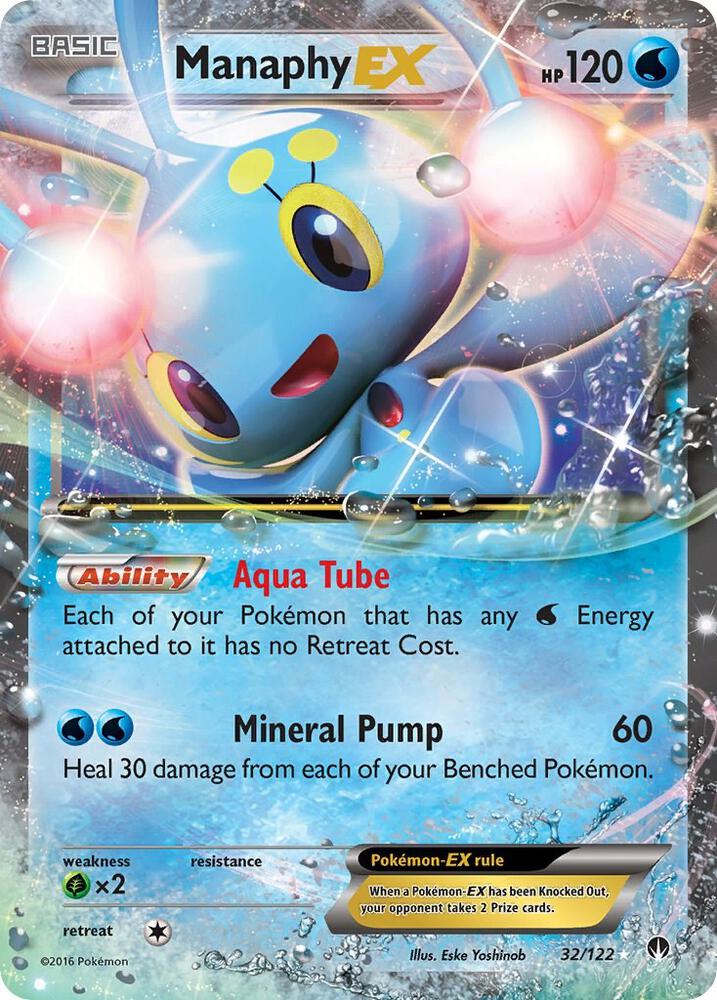 BKP 32/122 Manaphy EX SR