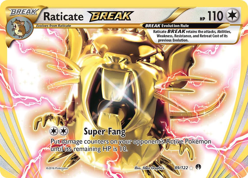 BKP 89/122 Raticate BREAK