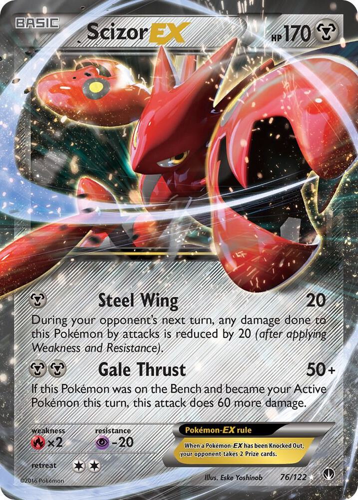 BKP 76/122 Scizor EX SR