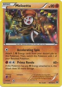 [Reverse Holo] BKT 85/162 Meloetta RH