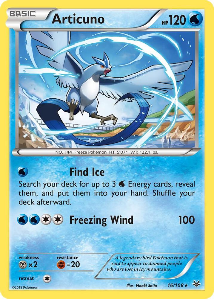 [Reverse Holo] ROS 16/108 Articuno R