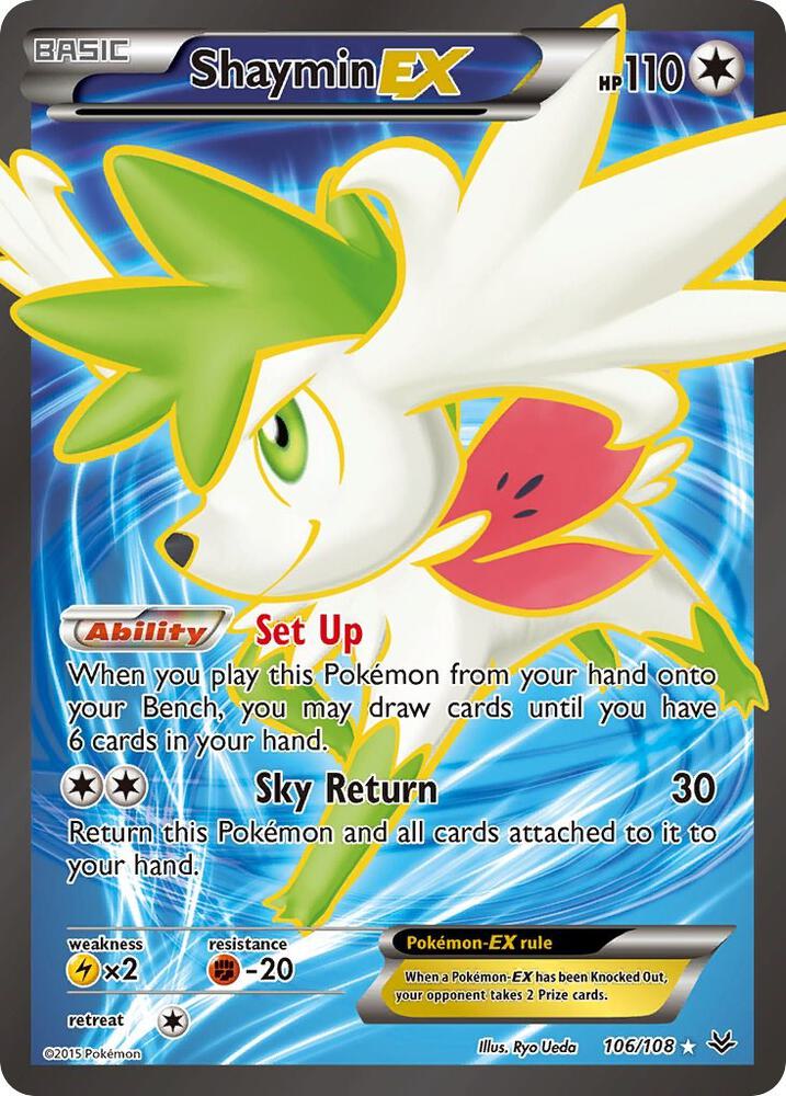 ROS 106/108 Shaymin EX SR