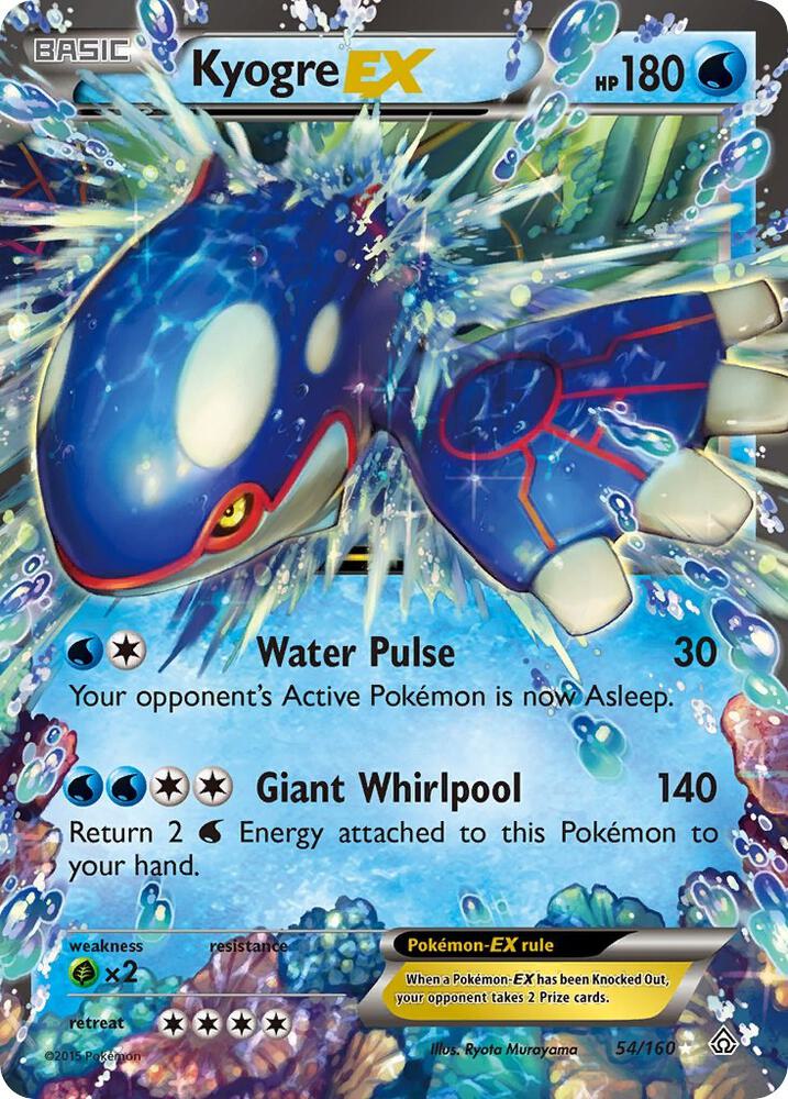 PRC 54/160 Kyogre EX SR