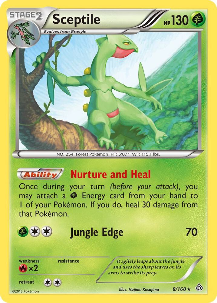 [Reverse Holo] PRC 8/160 Sceptile R