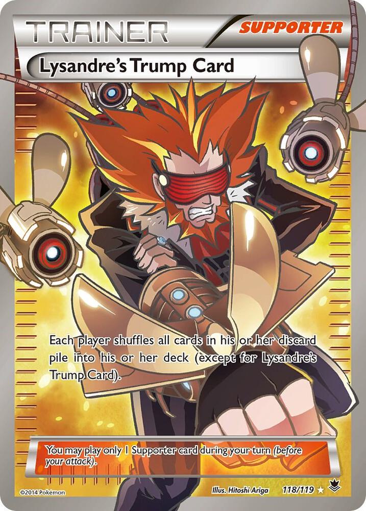 PHF 118/119 Lysandre's Trump Card SR