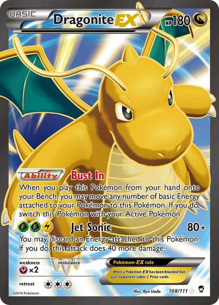 FFI 108/111 Dragonite EX SR