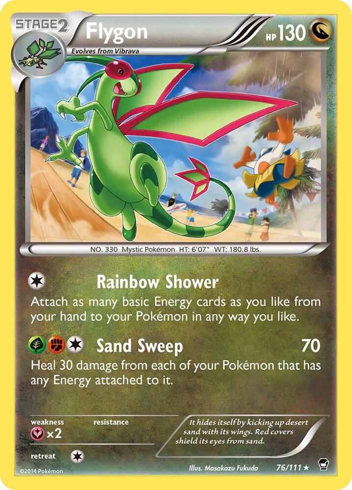 [Reverse Holo] FFI 76/111 Flygon R