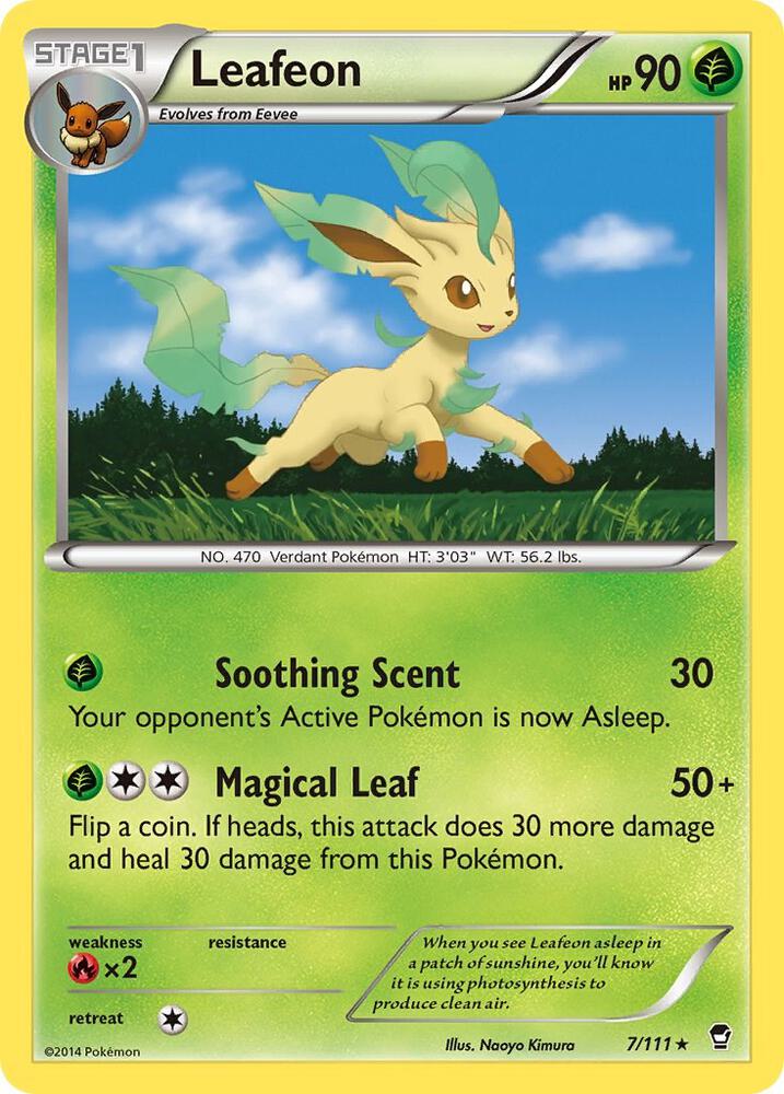 [Reverse Holo] FFI 7/111 Leafeon R