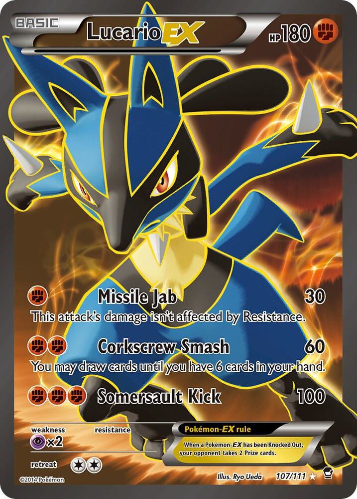 FFI 107/111 Lucario EX SR
