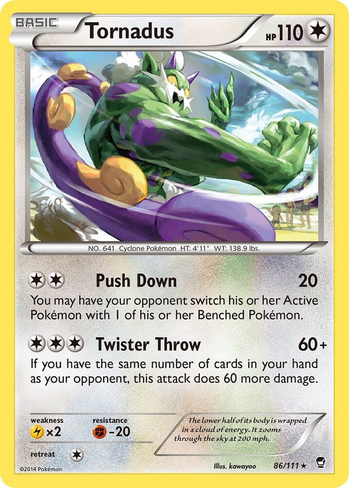 [Reverse Holo] FFI 86/111 Tornadus R