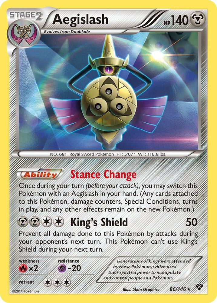 XY 86/146 Aegislash RH