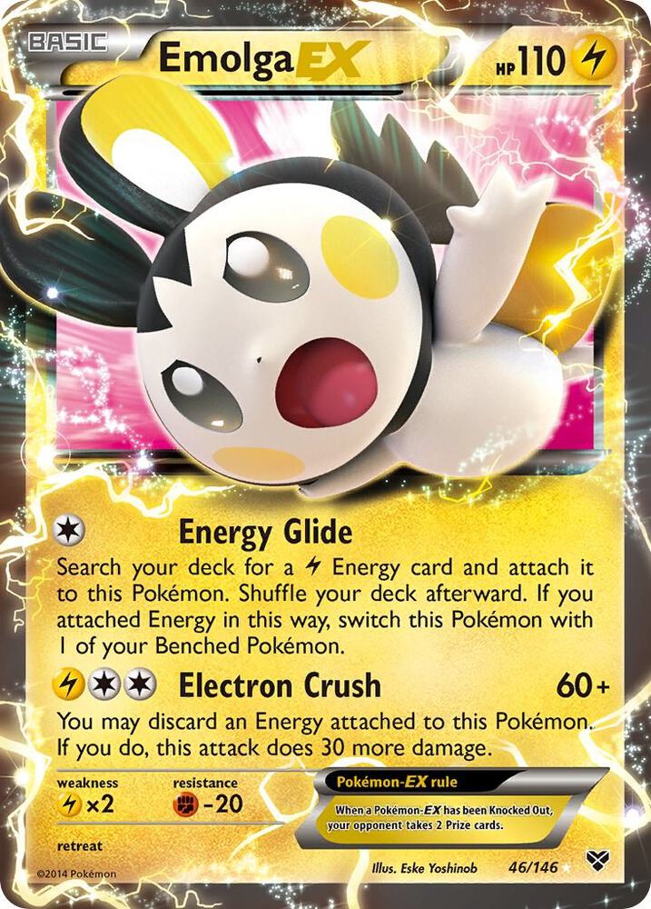 XY 46/146 Emolga EX SR