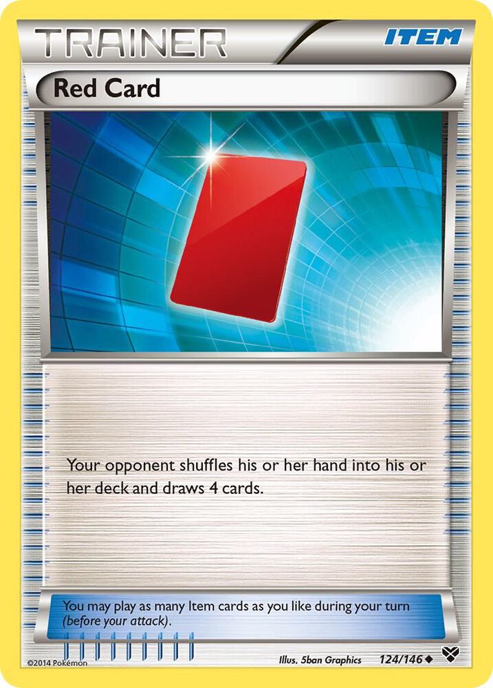 XY 124/146 Red Card U
