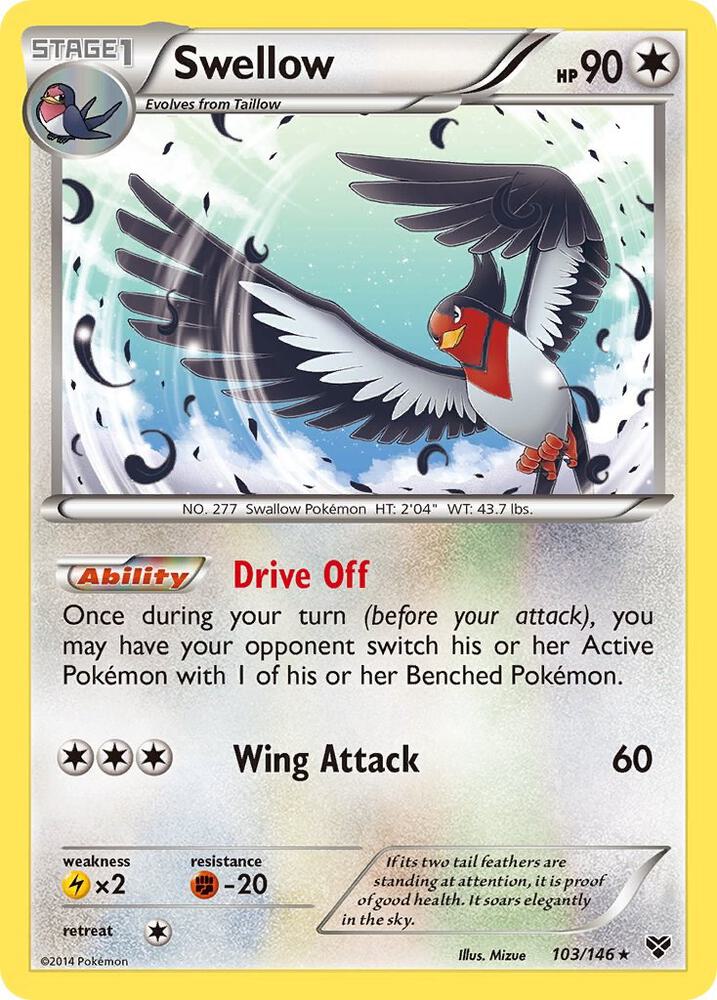 XY 103/146 Swellow R