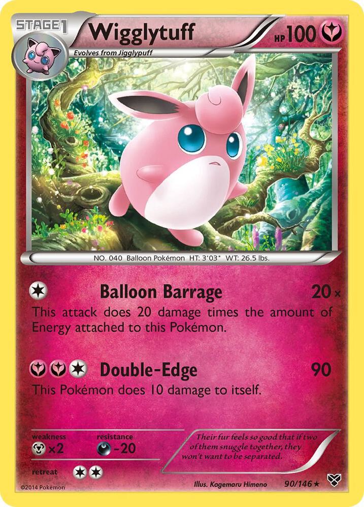 XY 90/146 Wigglytuff R