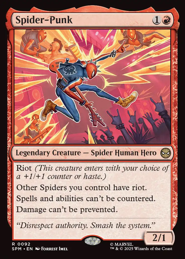 SPM 092 Spider-Punk R