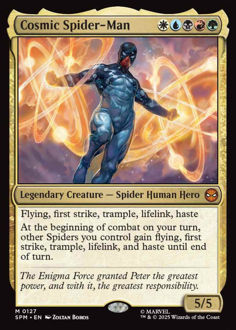 SPM 127 Cosmic Spider-Man M