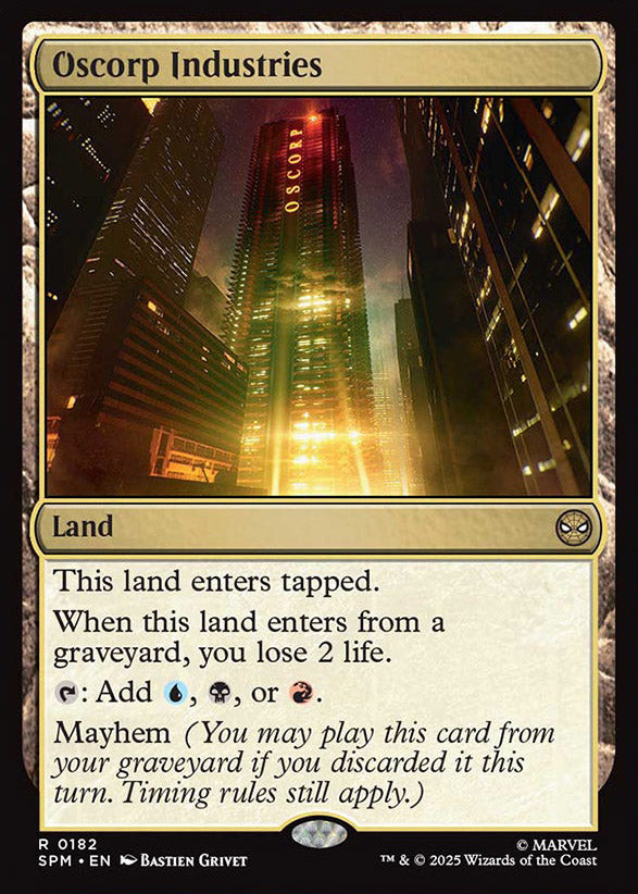 SPM 182 Oscorp Industries R