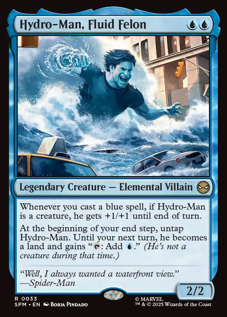 SPM 033 Hydro-Man, Fluid Felon R