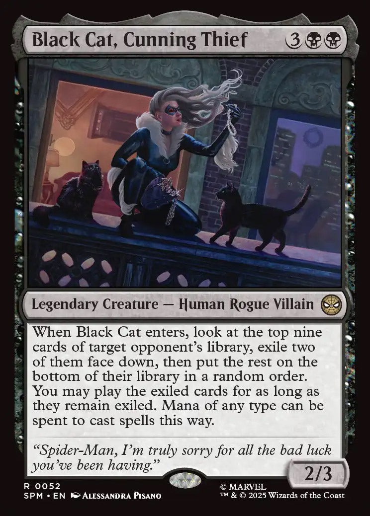 SPM 052 Black Cat, Cunning Thief R
