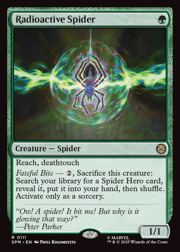 SPM 111 Radioactive Spider R