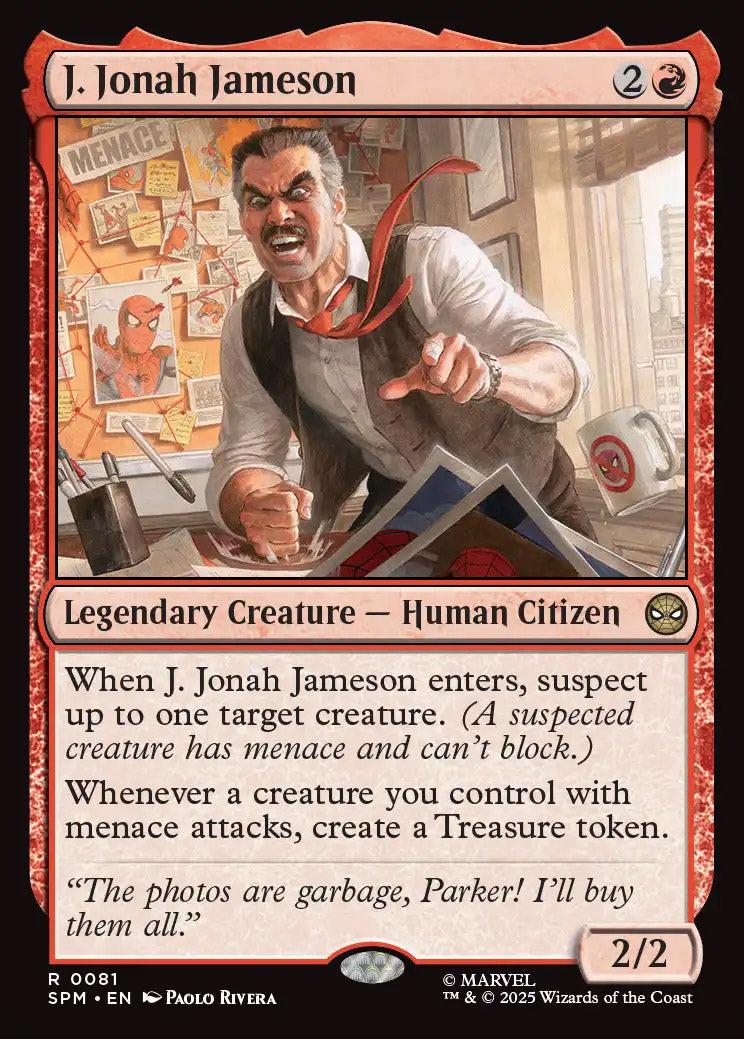 SPM 081 J. Jonah Jameson R