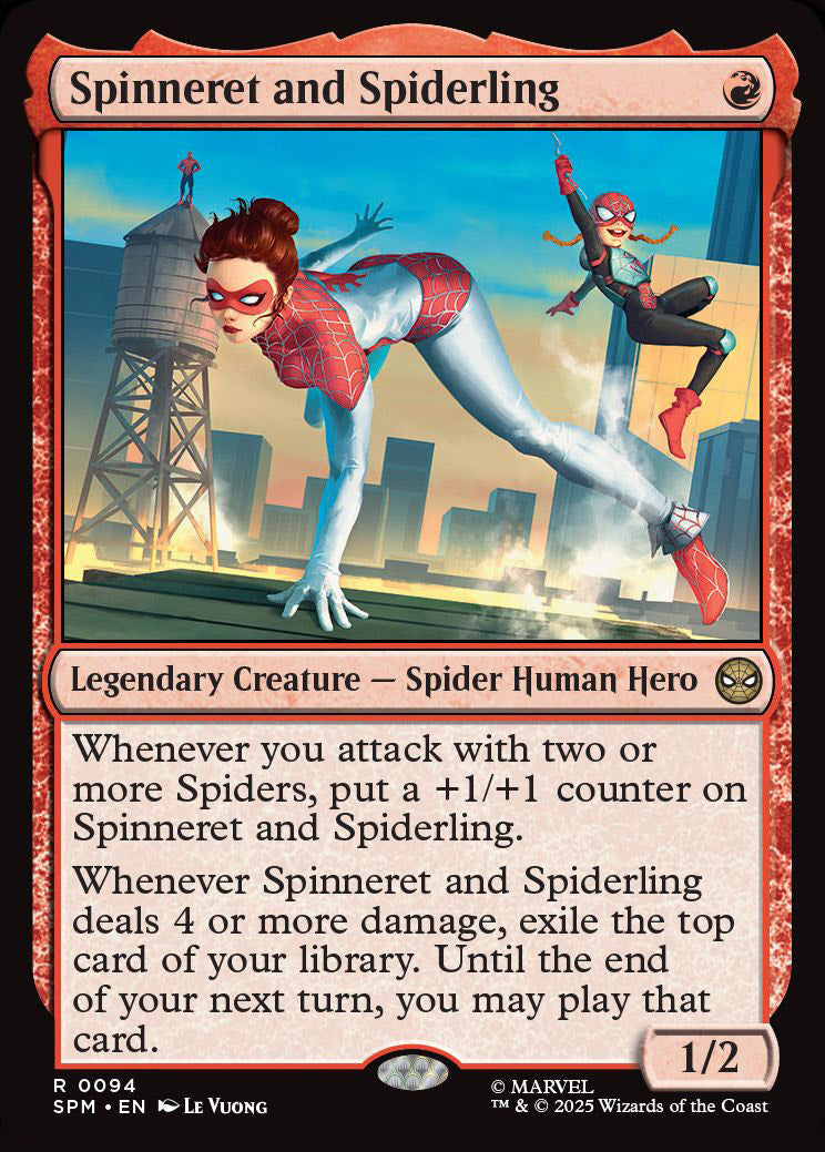 SPM 094 Spinneret and Spiderling R