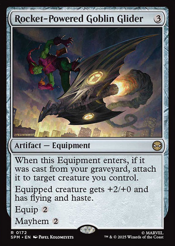 SPM 172 Rocket-Powered Goblin Glider R