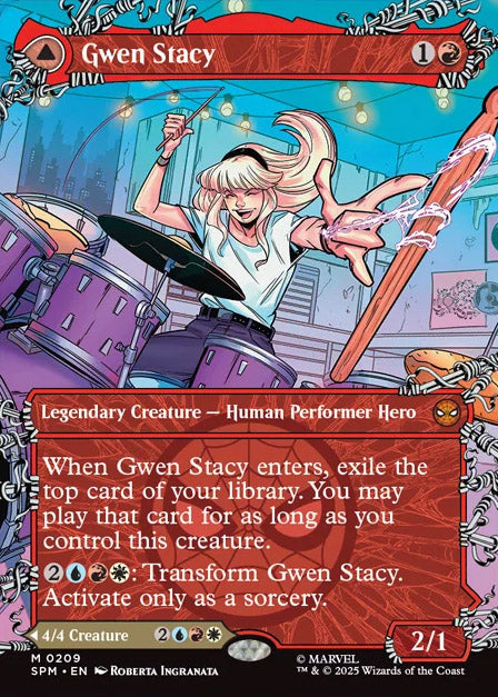SPM 209 Gwen Stacy (0209 - Borderless) M