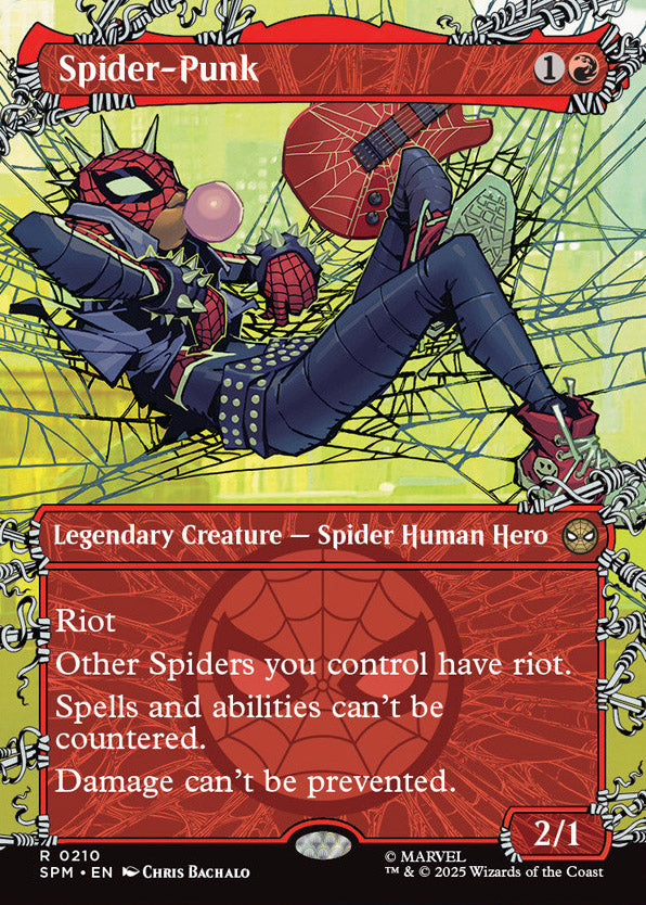 SPM 210 Spider-Punk (0210 - Borderless) R