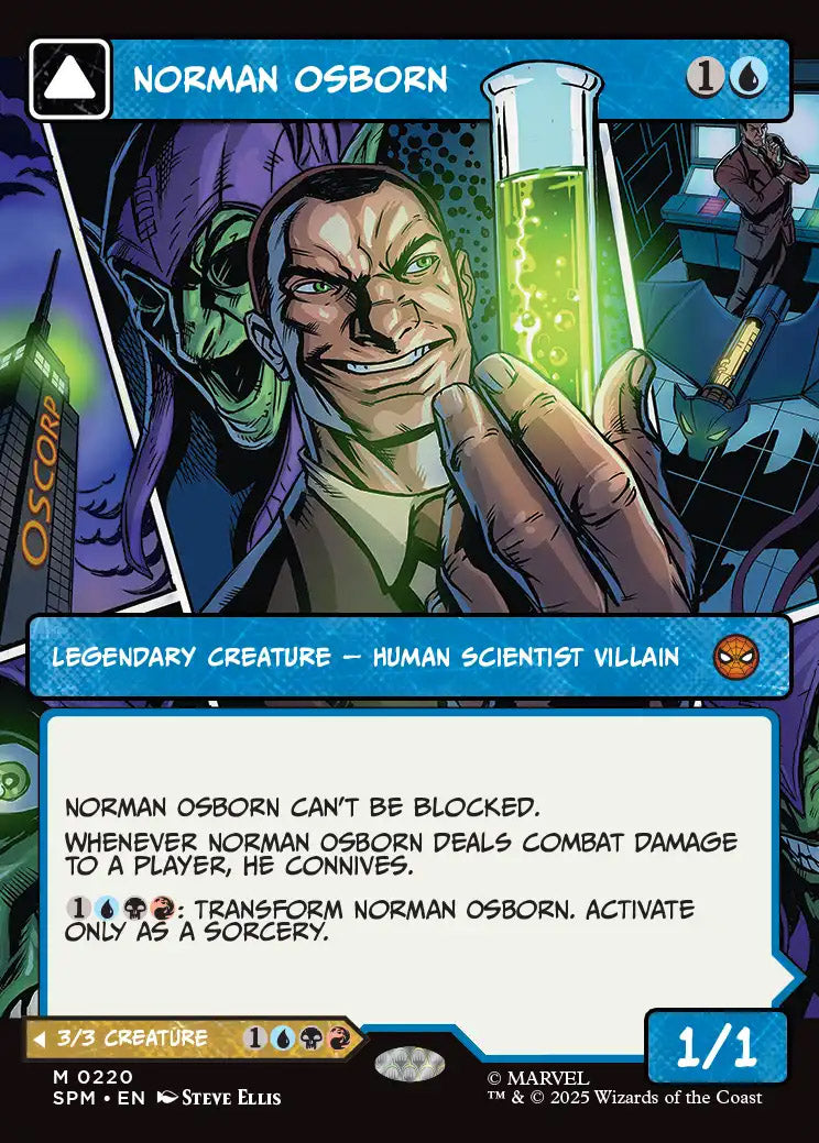 SPM 220 Norman Osborn (0220 - Borderless) M