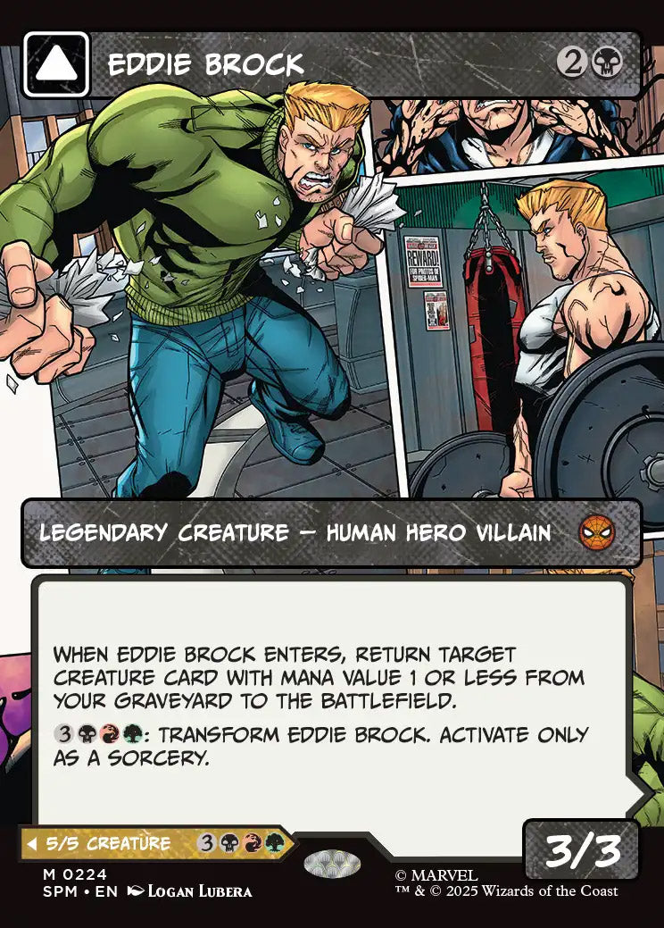 SPM 224 Eddie Brock (0224 - Borderless) M