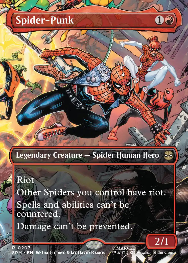 SPM 207 Spider-Punk (0207 - Borderless) R