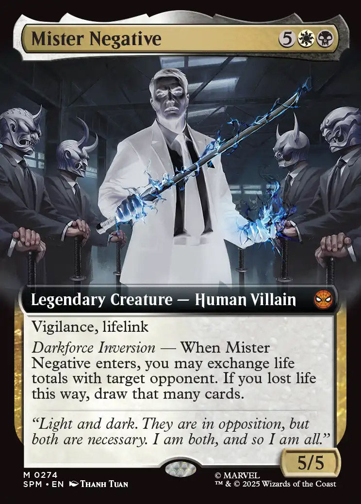 SPM 274 Mister Negative (0274 - Extended Art) M