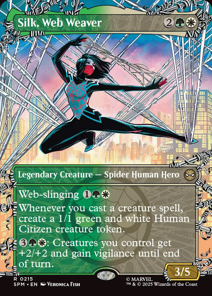 SPM 215 Silk, Web Weaver (0215 - Borderless) R